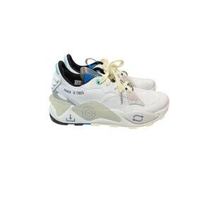 EMORY JONES Puma RS-XL Playlist Lace Up Sneakers RSX White- Ultra Blue SIZE 9.5